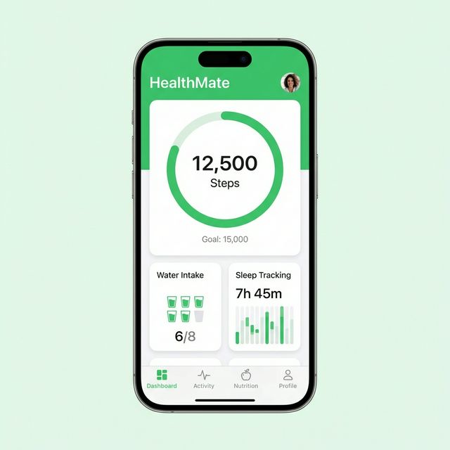 HealthMate Personal Health Management App
