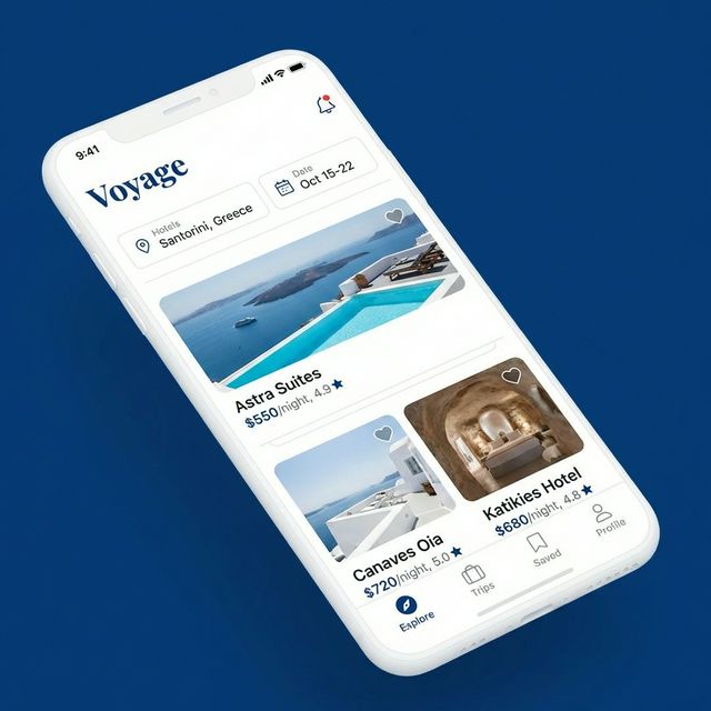 Voyage Travel and Adventure Mobile App